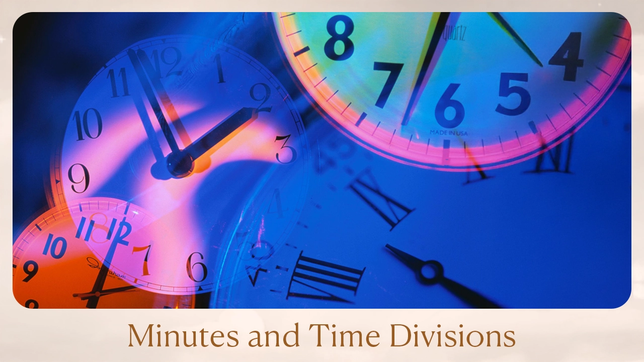 Minutes and Time Divisions